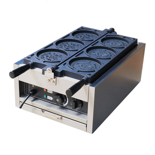 Coins waffle maker