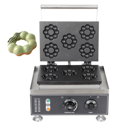 5-grid pressed plum blossom pastry waffle maker