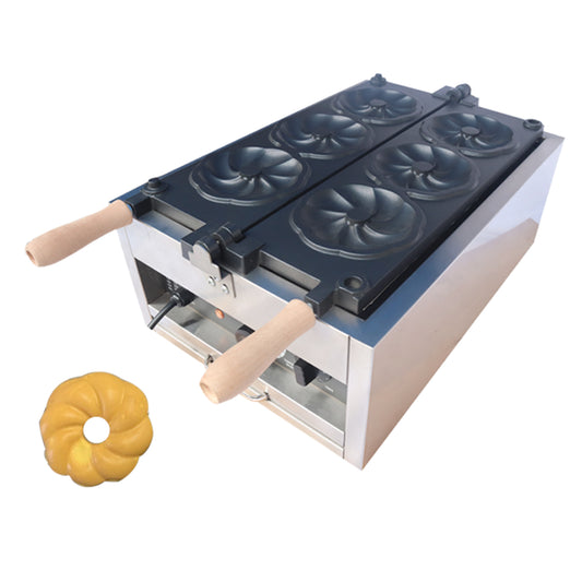 Commercial Steamed rolls round waffle machine