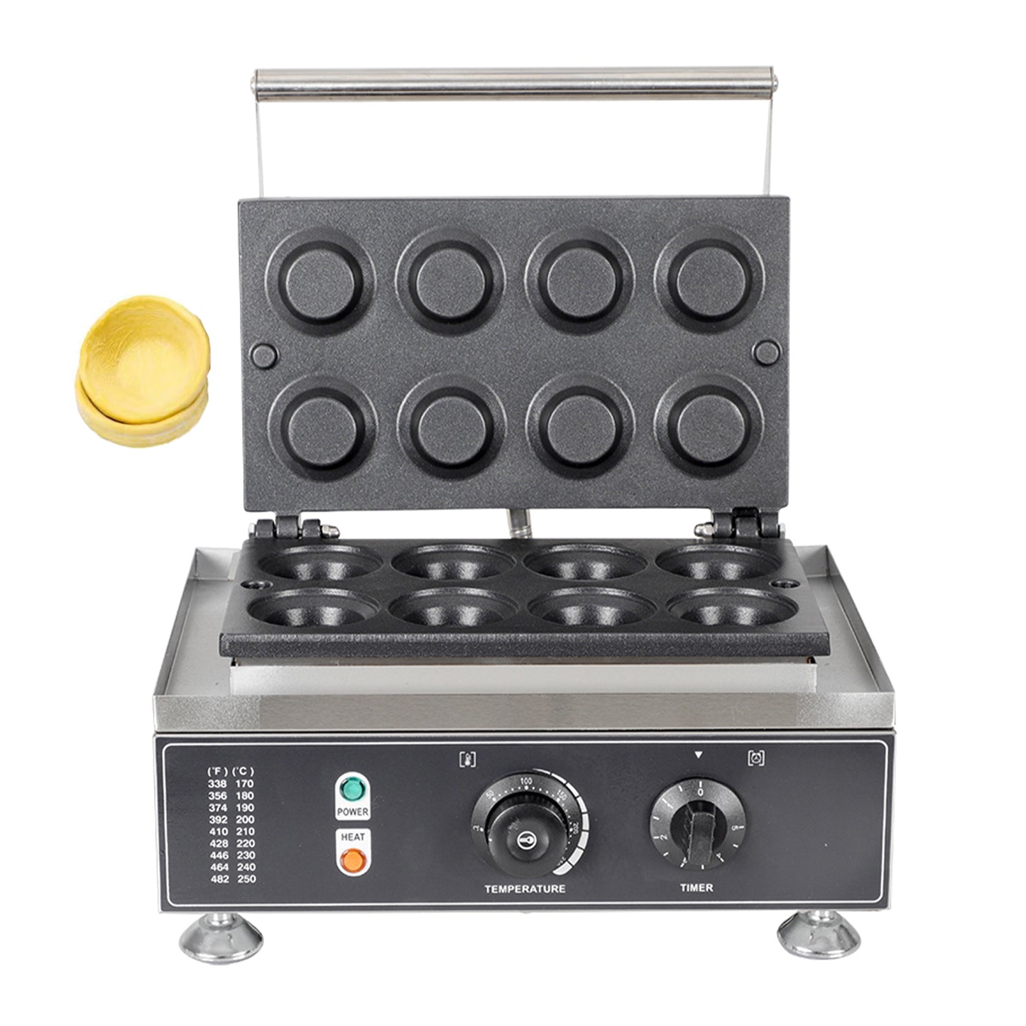 8-grid pressed egg tart skin waffle maker