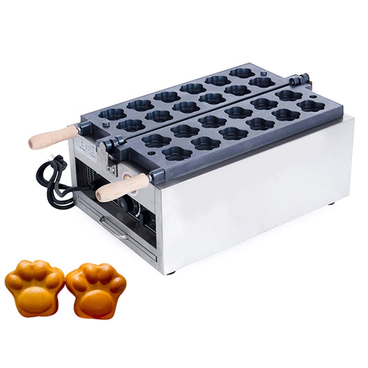 Commercial Animal Cat Paw Shaped Waffle Maker