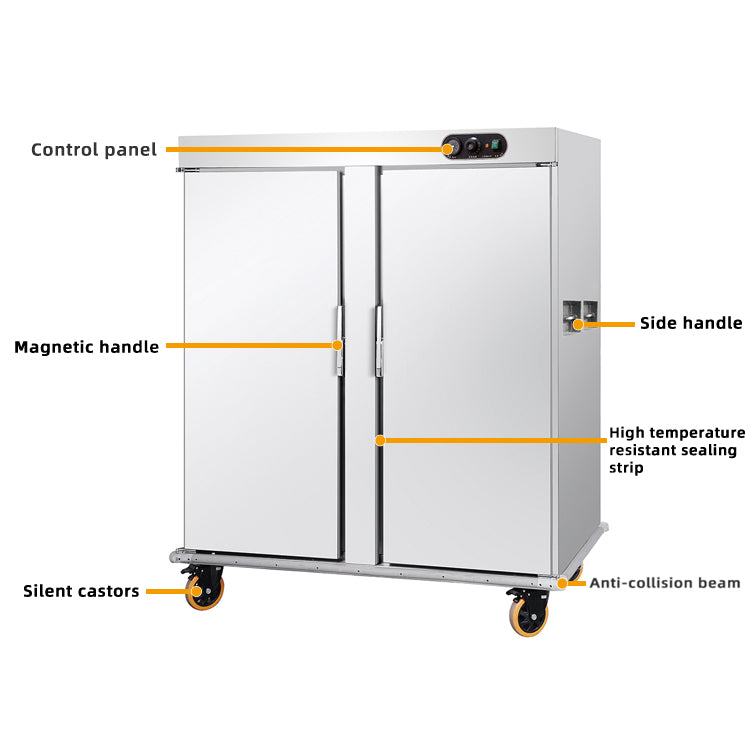 Double door 22 layer Commercial Electric Insulated Food Warmer Holding Cabinet