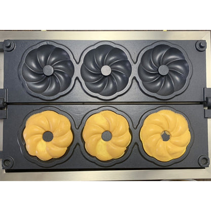 Commercial Steamed rolls round waffle machine