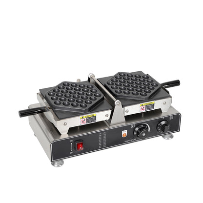 Single head rotating egg waffle maker