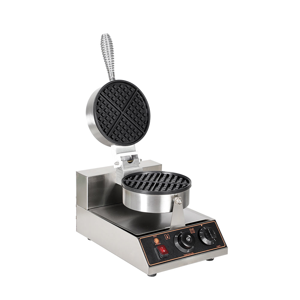 Single head waffle maker