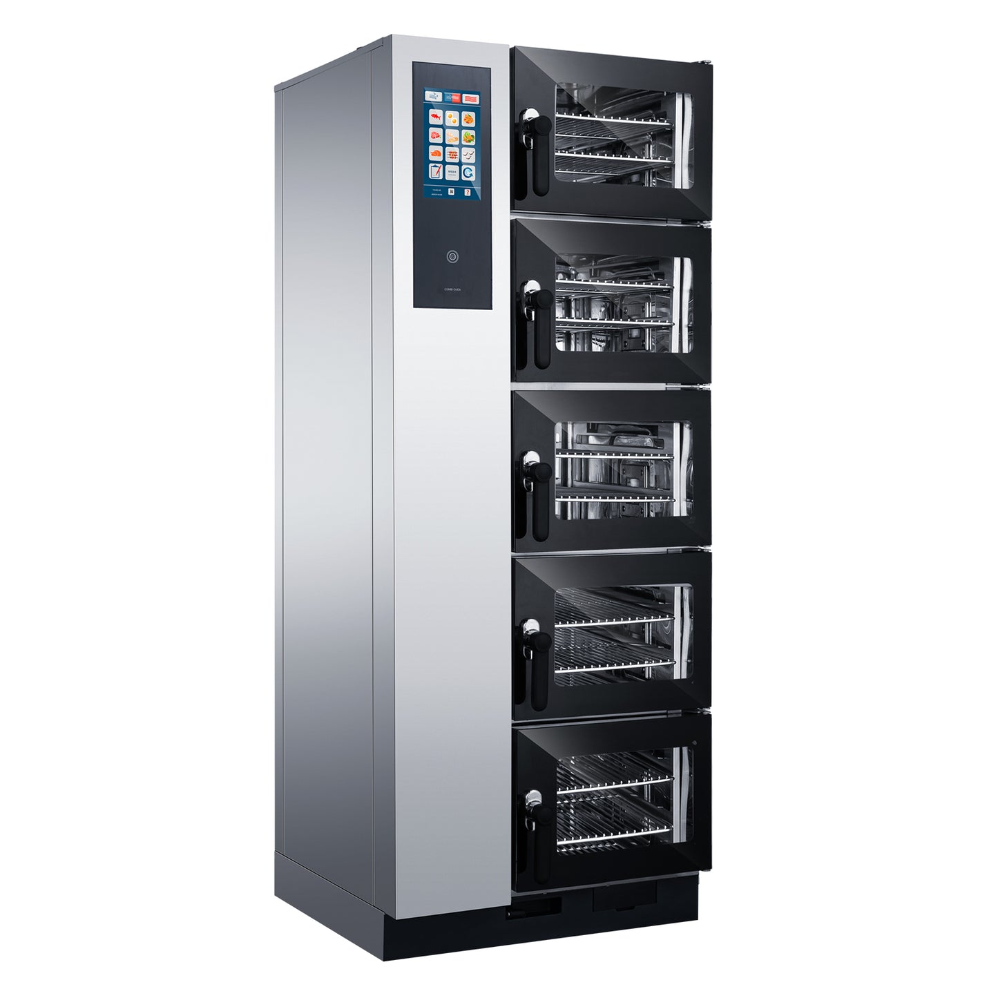 CPVKRY Commercial 2-Tray Stainless Steel Rack Intelligent Electric Universal Steam Oven for Baking for Bakery Use