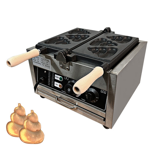 Poop Emoji Waffle Maker, Waffle Maker With Shapes